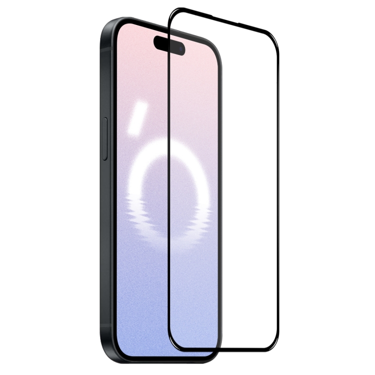 For iPhone 16 NORTHJO A++ Screen Protector Full Glue Silk Printing Tempered Glass Film For iPhone 16 NORTHJO A++ Screen Protector Full Glue Silk Printing Tempered Glass Film