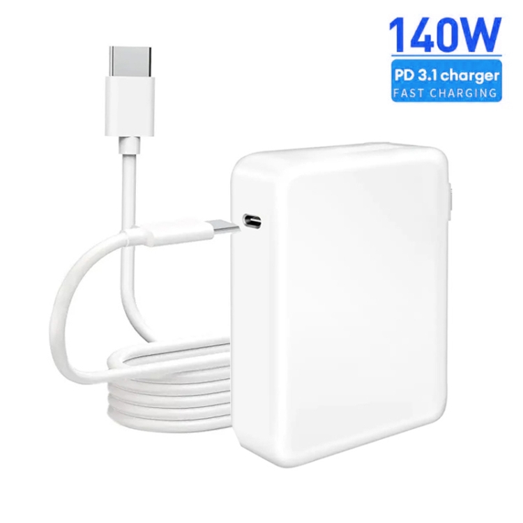 PD3.1 140W USB-C PD Laptop Power Adapter + 2m 5A USB-C to USB-C Data Cable EU Plug PD3.1 140W USB-C PD Laptop Power Adapter + 2m 5A USB-C to USB-C Data Cable EU Plug