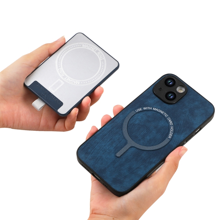 For iPhone 7 / 8/ SE 2022 Retro Splitable Magnetic Card Bag Leather Phone Case(Blue) For iPhone 7 / 8/ SE 2022 Retro Splitable Magnetic Card Bag Leather Phone Case(Blue)
