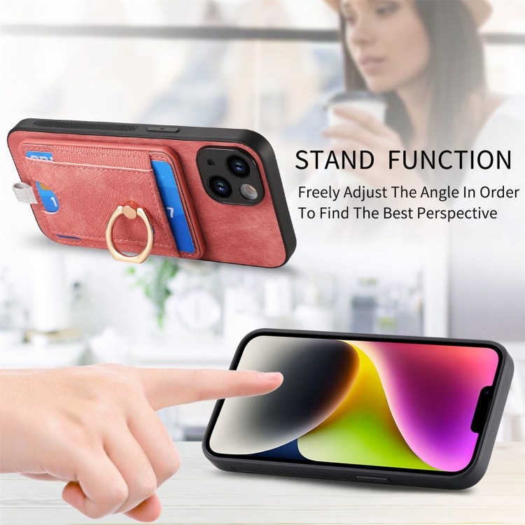 For iPhone 11 Pro Max Retro Splitable Magnetic Card Bag Leather Phone Case(Pink) For iPhone 11 Pro Max Retro Splitable Magnetic Card Bag Leather Phone Case(Pink)