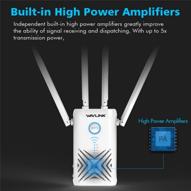 Wavlink AX1800 WiFi 6 Mesh 5GHz Dual Band WiFi Extender Wifi Router Signal  Booster Repeater Extend Gigabit Amplifier For Home EU