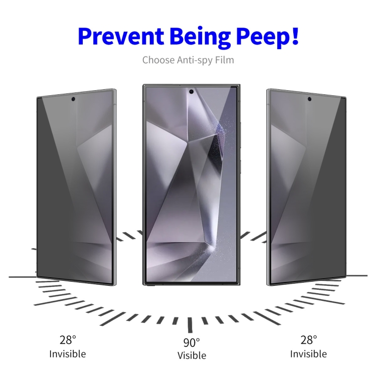 For Samsung Galaxy S24 Ultra 5G ENKAY Hat-Prince 28 Degree Anti-peeping Privacy Tempered Glass Film For Samsung Galaxy S24 Ultra 5G ENKAY Hat-Prince 28 Degree Anti-peeping Privacy Tempered Glass Film