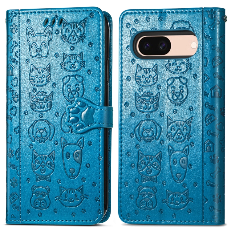 EasyShow Flip Wallet Hülle Für Google Pixel 7a – Mit Kartenfächern & Standfunktion, Rose Rot