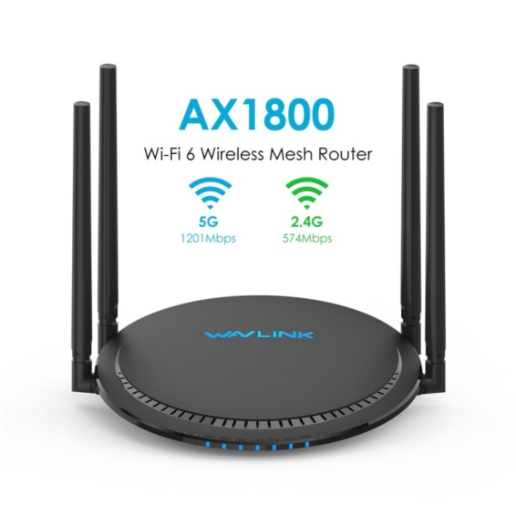 5G Mobile Network WiFi 6 Router with SIM Card Slot, 8 Built in Antennas,  Fast WiFi Transmission (US Plug)