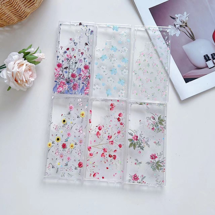 Para Samsung Galaxy S24 5G Spring Garden Epoxy TPU Funda para teléfono (F02 Spring Garden) - B2