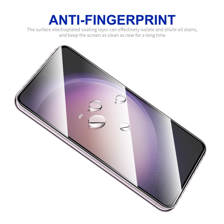For Samsung Galaxy S24 5G 5pcs ENKAY Hat-Prince 0.18mm High Aluminum-silicon Tempered Glass Film, Support Ultrasonic Fingerprint Unclock For Samsung Galaxy S24 5G 5pcs ENKAY Hat-Prince 0.18mm High Aluminum-silicon Tempered Glass Film, Support Ultrasonic Fingerprint Unclock