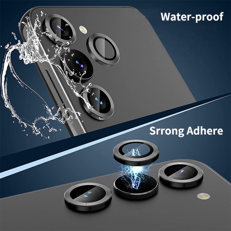 For Samsung Galaxy S24+ 5G ENKAY Hat-Prince 9H Rear Camera Lens Aluminium Alloy Tempered Glass Film(Colorful) For Samsung Galaxy S24+ 5G ENKAY Hat-Prince 9H Rear Camera Lens Aluminium Alloy Tempered Glass Film(Colorful)