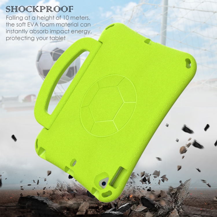 For iPad 9.7 2017/2018 / Air 2 / Air Handle Football Shaped EVA Shockproof Tablet Case(Grass Green) For iPad 9.7 2017/2018 / Air 2 / Air Handle Football Shaped EVA Shockproof Tablet Case(Grass Green)