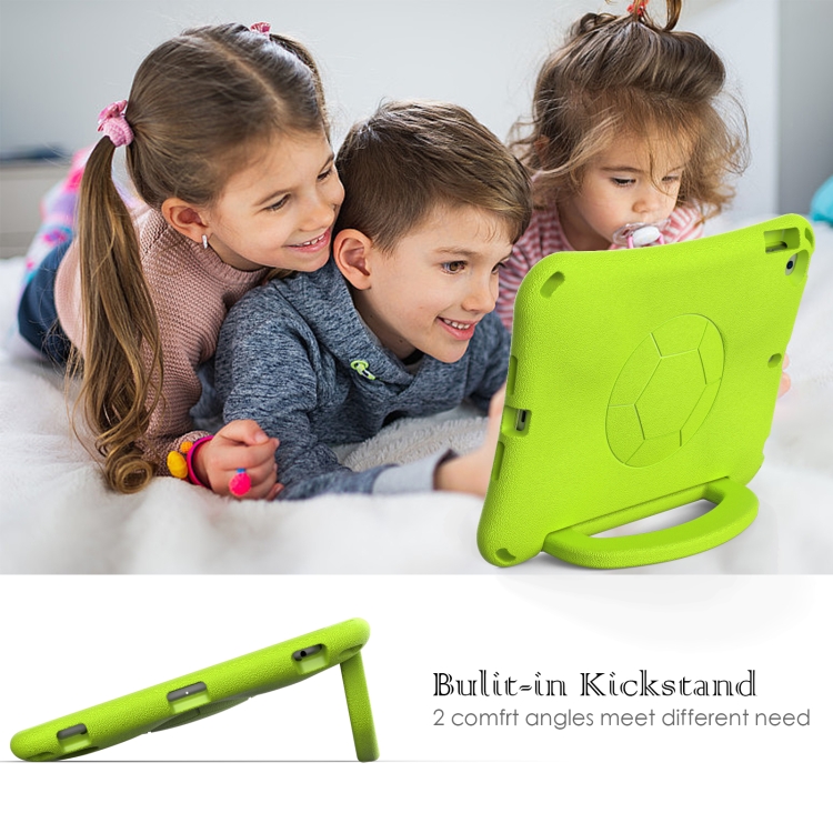 For iPad 9.7 2017/2018 / Air 2 / Air Handle Football Shaped EVA Shockproof Tablet Case(Grass Green) For iPad 9.7 2017/2018 / Air 2 / Air Handle Football Shaped EVA Shockproof Tablet Case(Grass Green)