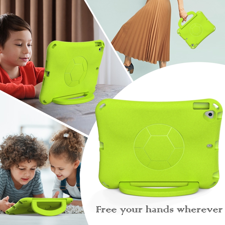 For iPad 9.7 2017/2018 / Air 2 / Air Handle Football Shaped EVA Shockproof Tablet Case(Grass Green) For iPad 9.7 2017/2018 / Air 2 / Air Handle Football Shaped EVA Shockproof Tablet Case(Grass Green)