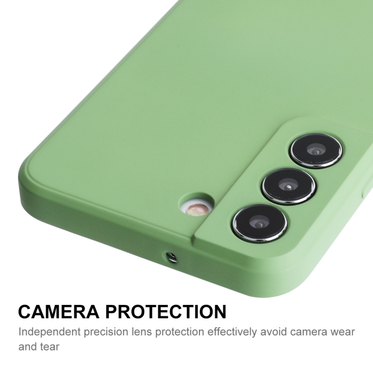 For Samsung Galaxy S25+ 5G ENKAY Liquid Silicone Soft Shockproof Phone Case(Light Green) For Samsung Galaxy S25+ 5G ENKAY Liquid Silicone Soft Shockproof Phone Case(Light Green)