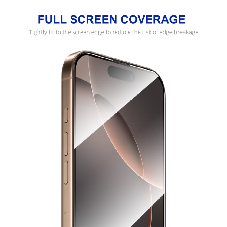 For iPhone 16 Pro Max ENKAY Easy Install High Alumina Silicon Full Glass Film For iPhone 16 Pro Max ENKAY Easy Install High Alumina Silicon Full Glass Film