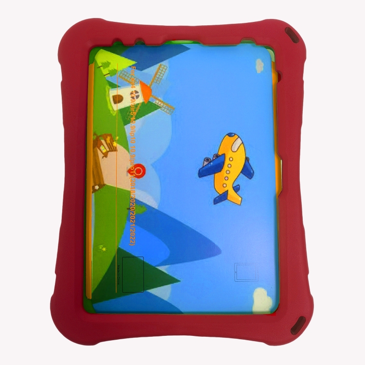For iPad Pro 11 2024 360 Rotation Aircraft Holder EVA Shockproof Tablet Case(Red) For iPad Pro 11 2024 360 Rotation Aircraft Holder EVA Shockproof Tablet Case(Red)