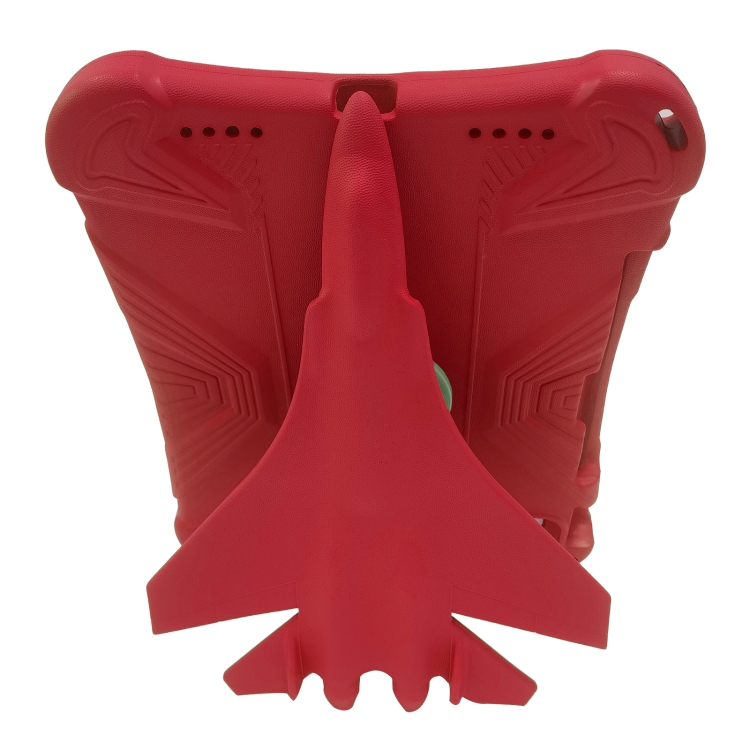 For iPad Pro 11 2024 360 Rotation Aircraft Holder EVA Shockproof Tablet Case(Red) For iPad Pro 11 2024 360 Rotation Aircraft Holder EVA Shockproof Tablet Case(Red)