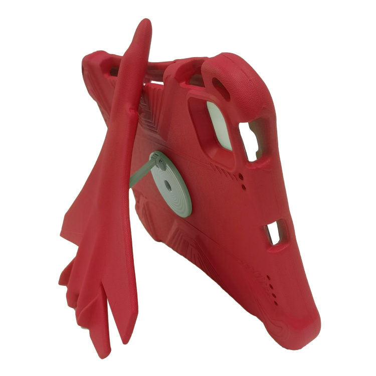 For iPad Pro 11 2024 360 Rotation Aircraft Holder EVA Shockproof Tablet Case(Red) For iPad Pro 11 2024 360 Rotation Aircraft Holder EVA Shockproof Tablet Case(Red)