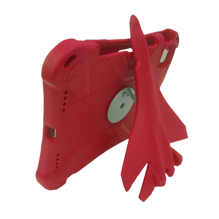 For iPad Pro 11 2024 360 Rotation Aircraft Holder EVA Shockproof Tablet Case(Red) For iPad Pro 11 2024 360 Rotation Aircraft Holder EVA Shockproof Tablet Case(Red)