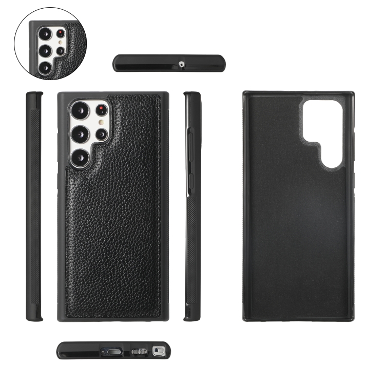 For Samsung Galaxy S22 5G Crossbody Multi-functional Zipper Wallet Litchi Leather Phone Case(Black) For Samsung Galaxy S22 5G Crossbody Multi-functional Zipper Wallet Litchi Leather Phone Case(Black)