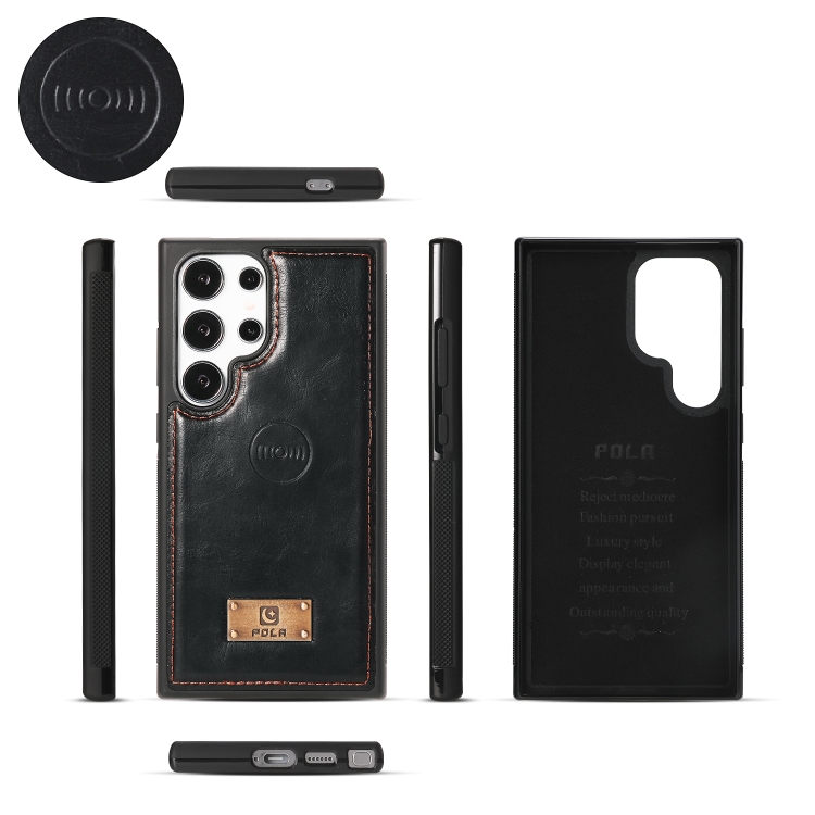 For Samsung Galaxy S24 5G Multi-functional Zipper Wallet Leather Phone Case(Black)