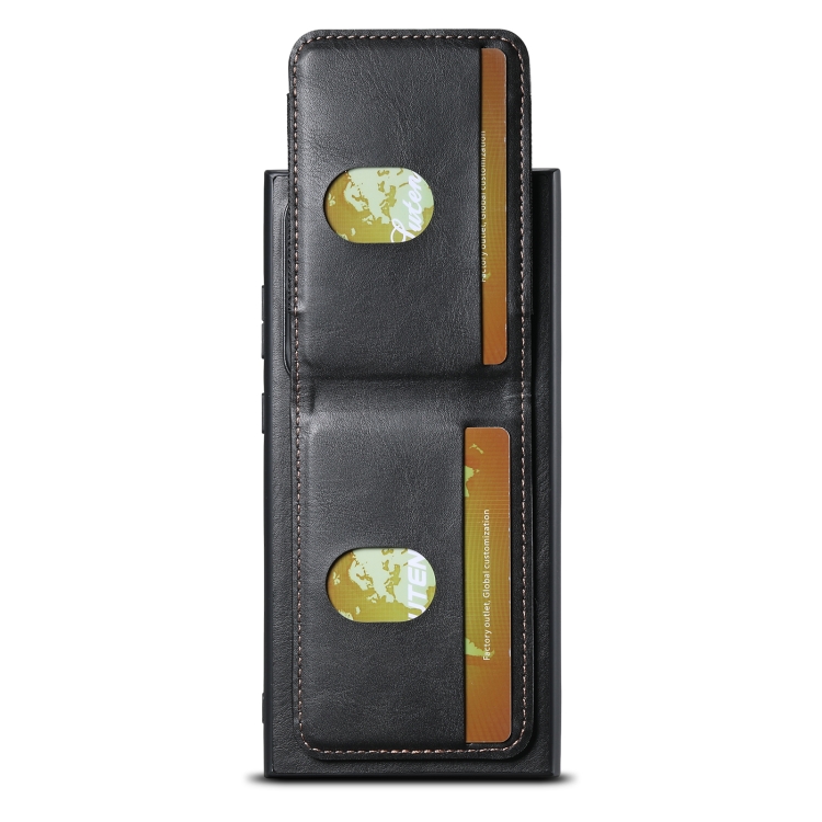 For Samsung Galaxy S24 Ultra 5G Suteni H03 Oil Wax Leather Wallet Stand Back Phone Case(Black) For Samsung Galaxy S24 Ultra 5G Suteni H03 Oil Wax Leather Wallet Stand Back Phone Case(Black)