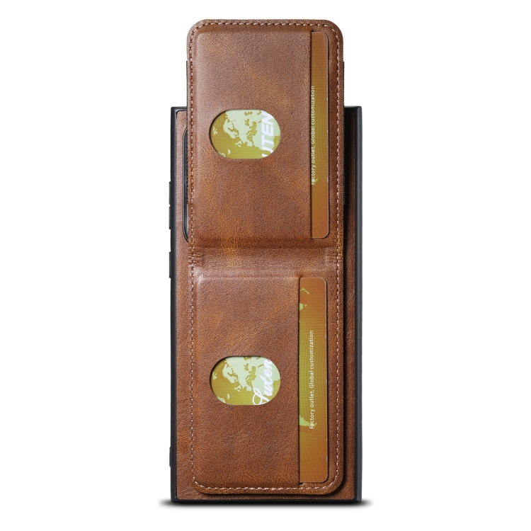 For Samsung Galaxy S23 Ultra 5G Suteni H03 Oil Wax Leather Wallet Stand Back Phone Case(Brown) For Samsung Galaxy S23 Ultra 5G Suteni H03 Oil Wax Leather Wallet Stand Back Phone Case(Brown)