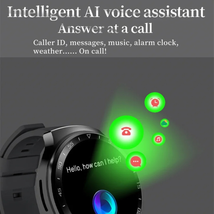 Reloj inteligente con pantalla a color X16pro de 1,53 pulgadas, compatible con llamadas Bluetooth / frecuencia cardíaca / presión arterial / monitoreo de oxígeno en sangre (negro) - B4
