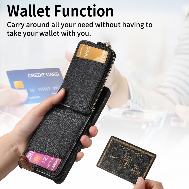 For Samsung Galaxy S20 FE Litchi Leather Oil Edge Ring Zipper Wallet Back Phone Case(Black) For Samsung Galaxy S20 FE Litchi Leather Oil Edge Ring Zipper Wallet Back Phone Case(Black)