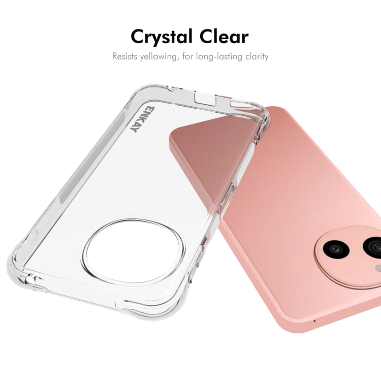 For Sharp Sense9 ENKAY Hat-Prince Transparent TPU Shockproof Phone Case