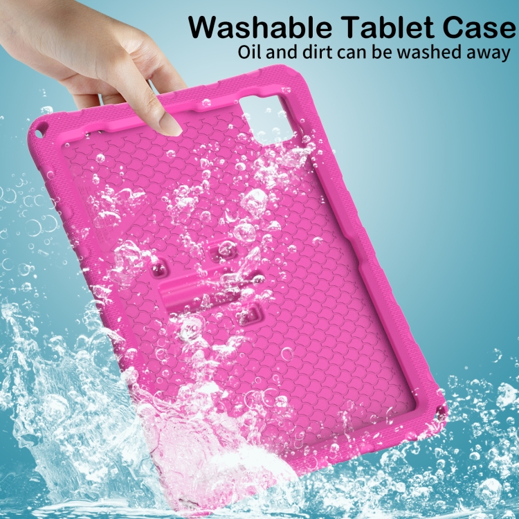 For iPad 10th Gen 10.9 2022 Butterfly Bracket EVA Shockproof Tablet Case(Rose Red) For iPad 10th Gen 10.9 2022 Butterfly Bracket EVA Shockproof Tablet Case(Rose Red)