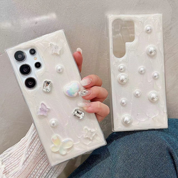 For Samsung Galaxy S23 FE 5G Cream Gum Decoden TPU Phone Case(Love) For Samsung Galaxy S23 FE 5G Cream Gum Decoden TPU Phone Case(Love)