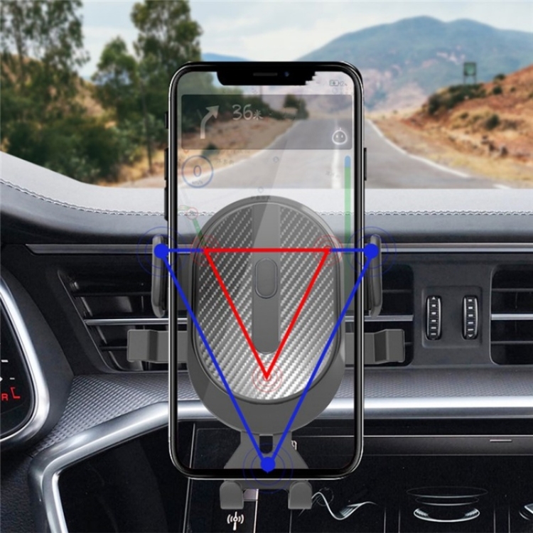 D23+CF Car Air Conditioning Outlet Navigation Mobile Phone Rotation Holder D23+CF Car Air Conditioning Outlet Navigation Mobile Phone Rotation Holder