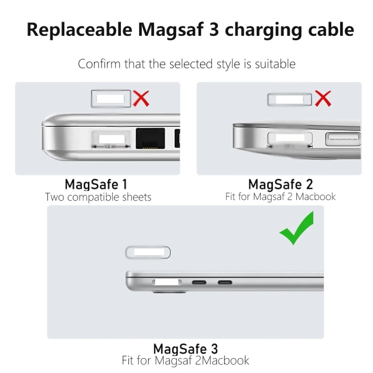 PD100W MagSafe 3 to Type-C Female Magnetic Charging Adapter for MacBook(Black) PD100W MagSafe 3 to Type-C Female Magnetic Charging Adapter for MacBook(Black)