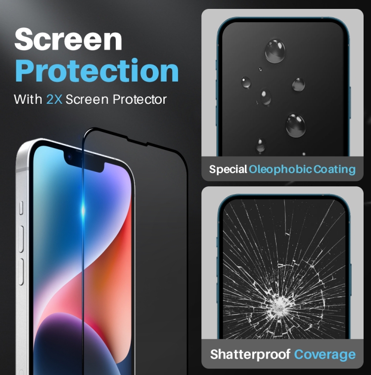 For iPhone 14 NORTHJO 5 in 1 Clear Phone Case with 2pcs Screen Film + 2pcs Rear Lens Film For iPhone 14 NORTHJO 5 in 1 Clear Phone Case with 2pcs Screen Film + 2pcs Rear Lens Film