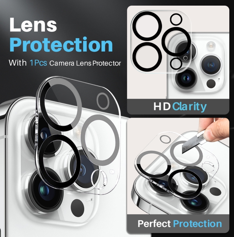 For iPhone 14 Pro NORTHJO 3 in 1 Magsafe Clear Phone Case with Screen Film + Rear Lens Film For iPhone 14 Pro NORTHJO 3 in 1 Magsafe Clear Phone Case with Screen Film + Rear Lens Film