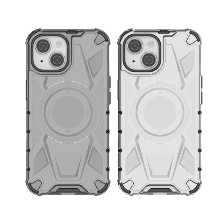 For iPhone 15 Armor Holder PC Hybrid TPU Phone Case(Black) For iPhone 15 Armor Holder PC Hybrid TPU Phone Case(Black)