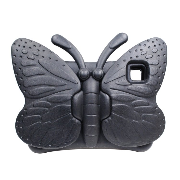 For iPad Air 11 2024 Butterfly Bracket Kids EVA Shockproof Tablet Case(Black) For iPad Air 11 2024 Butterfly Bracket Kids EVA Shockproof Tablet Case(Black)