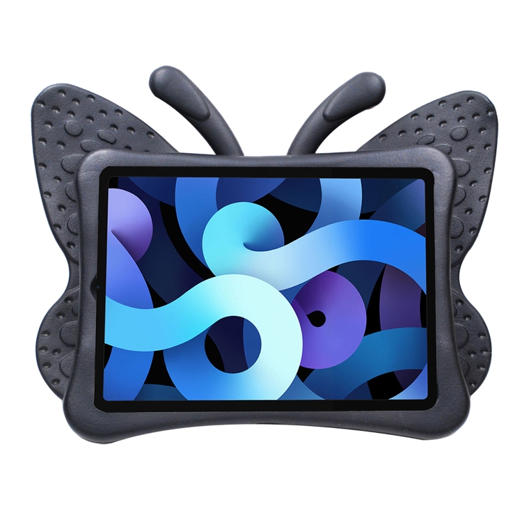 For iPad Air 11 2024 Butterfly Bracket Kids EVA Shockproof Tablet Case(Black) For iPad Air 11 2024 Butterfly Bracket Kids EVA Shockproof Tablet Case(Black)