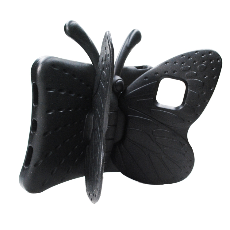 For iPad Air 11 2024 Butterfly Bracket Kids EVA Shockproof Tablet Case(Black) For iPad Air 11 2024 Butterfly Bracket Kids EVA Shockproof Tablet Case(Black)