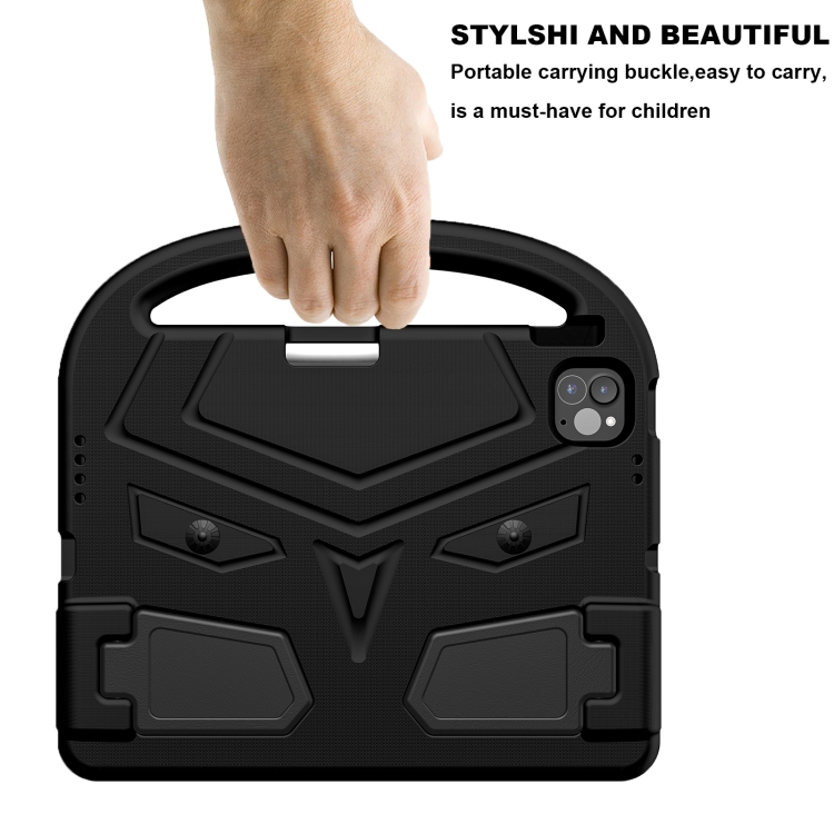For iPad Air 11 2024 Sparrow Style Shockproof Kickstand EVA Tablet Case(Black) For iPad Air 11 2024 Sparrow Style Shockproof Kickstand EVA Tablet Case(Black)