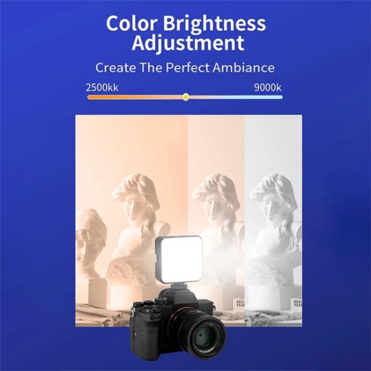 JMARY FM-69RGB Portable Mini RGB Video Light Camera Light Photography ...