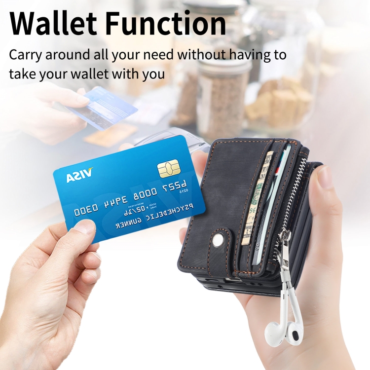 For Samsung Galaxy Z Flip6 5G Skin-feel PU Zipper Wallet Phone Case(Black) For Samsung Galaxy Z Flip6 5G Skin-feel PU Zipper Wallet Phone Case(Black)