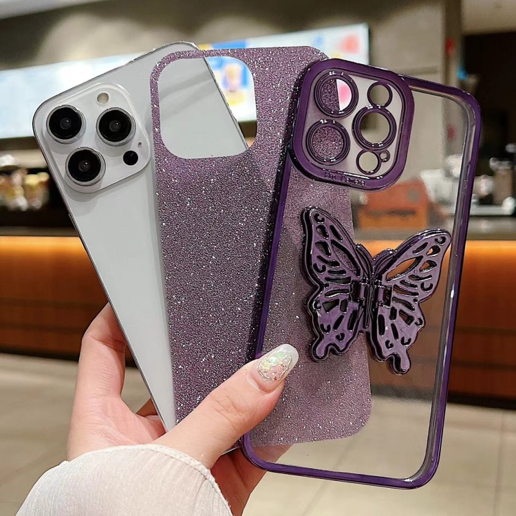 Butterfly Purple Phone Case Iphone Xr Holographic Butterfly Cover