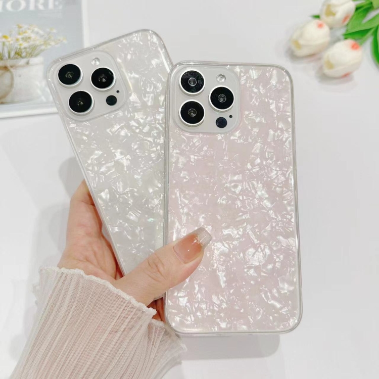 iPhone 13 mini 用 シェルパターン TPU 保護電話ケース (ピンク)