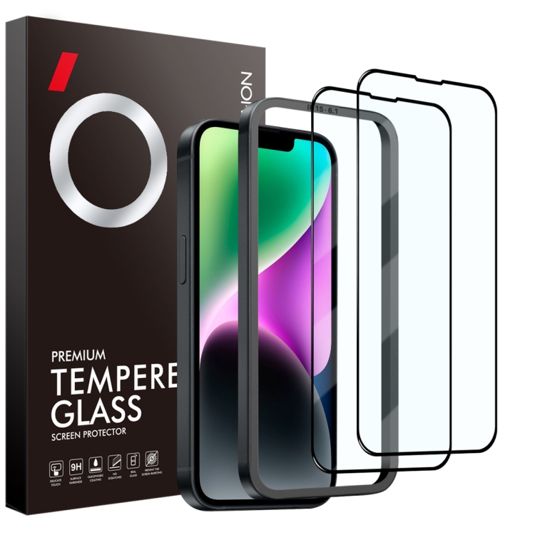 For iPhone 14 NORTHJO 2pcs A++ Tempered Glass Film with Installation Frame For iPhone 14 NORTHJO 2pcs A++ Tempered Glass Film with Installation Frame