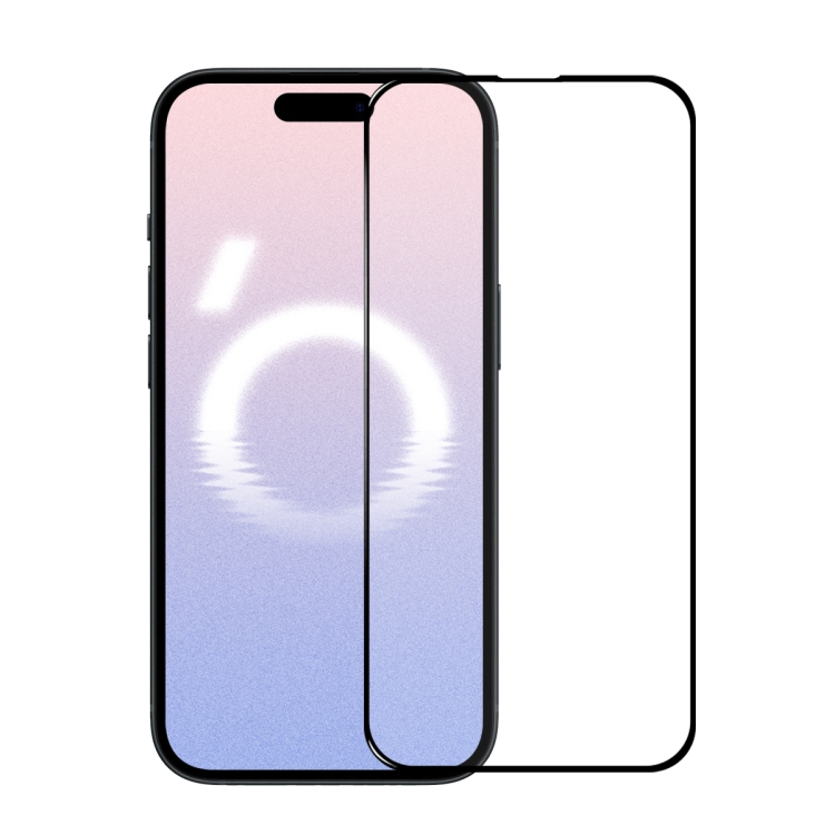 For iPhone 16 NORTHJO 2pcs A++ Tempered Glass Film with Installation Frame