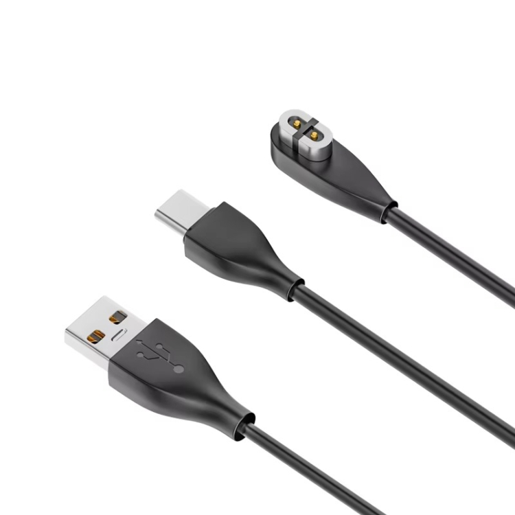 For Shokz Bone Conduction Bluetooth Earphone Magnetic Charging Cable For AS800/AS803/S810/AS700/AS660/S661(Type C to Shokz 1m) For Shokz Bone Conduction Bluetooth Earphone Magnetic Charging Cable For AS800/AS803/S810/AS700/AS660/S661(Type C to Shokz 1m)