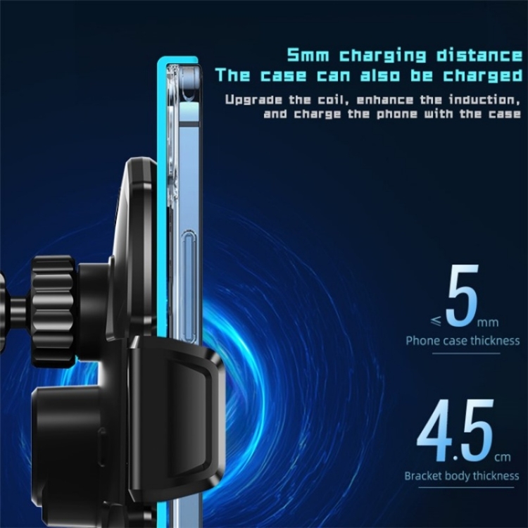 SD11 Car Mount Air Vent Phone Holder 15W Fast Charging Car Wireless Charger