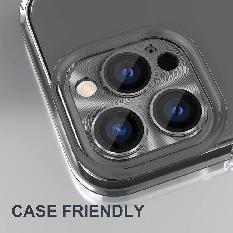 For iPhone 16 Pro / 16 Pro Max ENKAY Aluminium Alloy Tempered Glass Lens Cover Film(Black) For iPhone 16 Pro / 16 Pro Max ENKAY Aluminium Alloy Tempered Glass Lens Cover Film(Black)