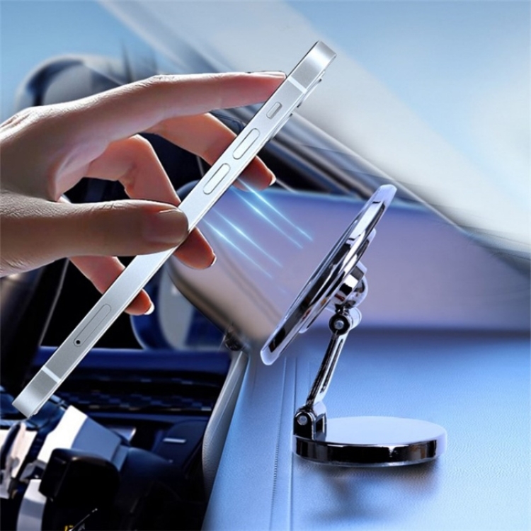 G168 Rotatable Cellphone Stand Car Dashboard Windshield Magnetic Phone Holder(Grey) G168 Rotatable Cellphone Stand Car Dashboard Windshield Magnetic Phone Holder(Grey)