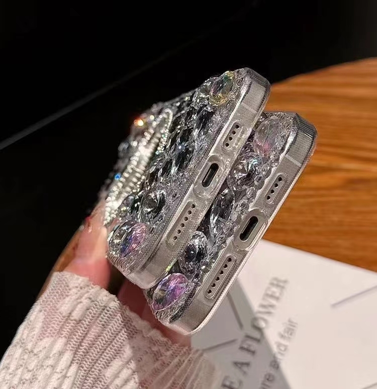 iPhoneアクセサリー Remraam Ingrem iPhone 14 Pro Case Lame Glitter Rapunzel Lantern IJ