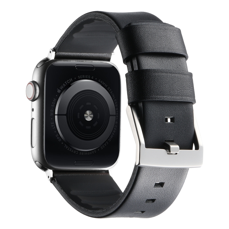 Apple Watch - Apple Watch 純正レザーリンク　ブラック　44mm Apple Watch 純正バンド「レザーリンク」レビュー - ぐらっと記